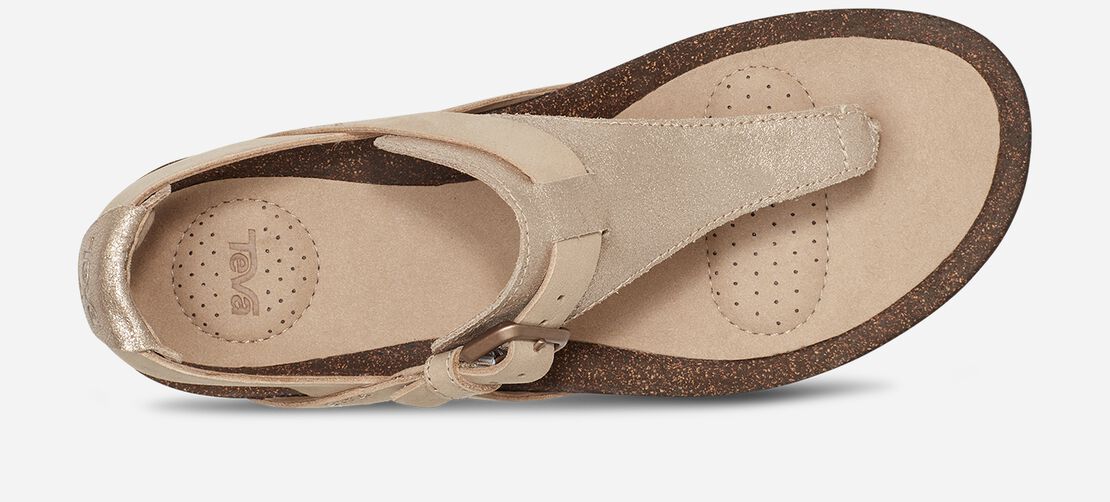 Mahonia 3-Point Metallic Wedge Sandal | Teva®