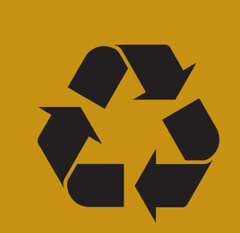 A recycle icon.