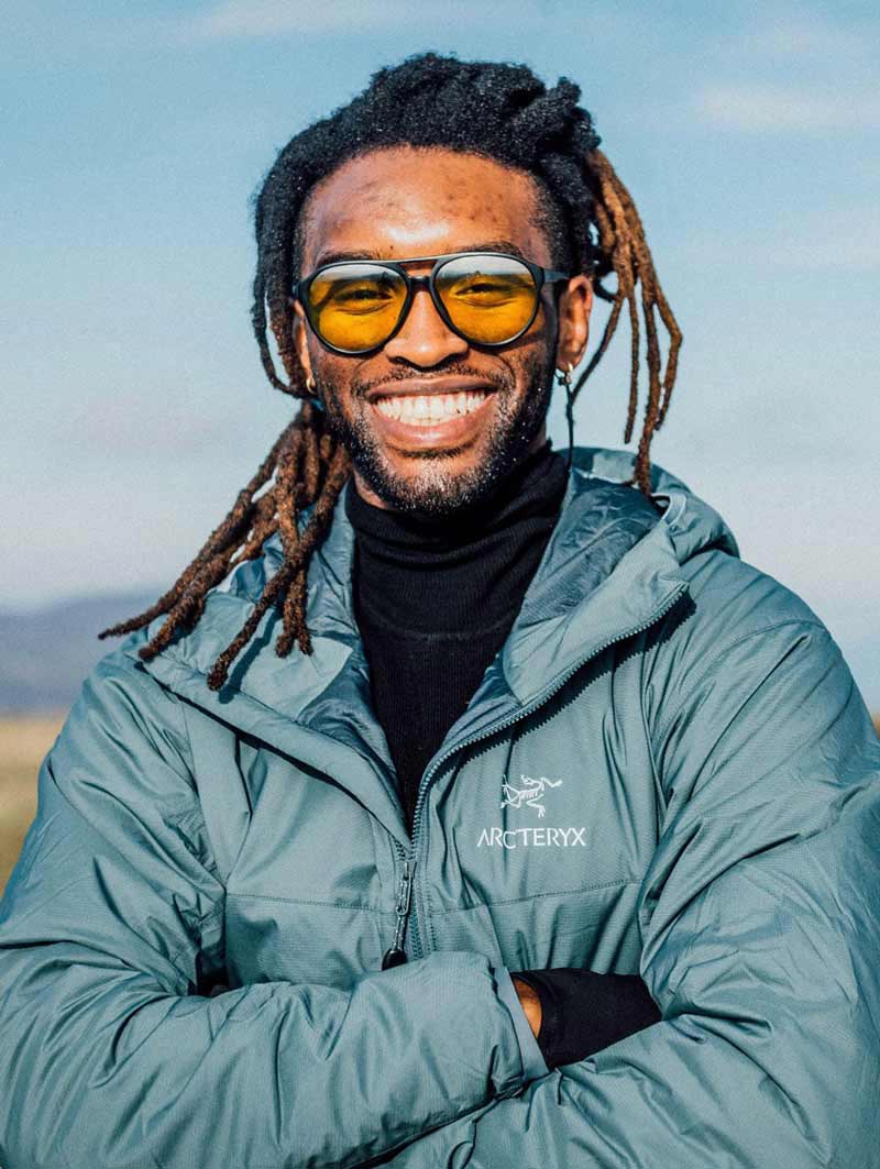 Ron Griswell smiling, outdoors.