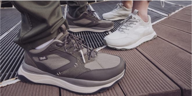 multi coloured sneakers