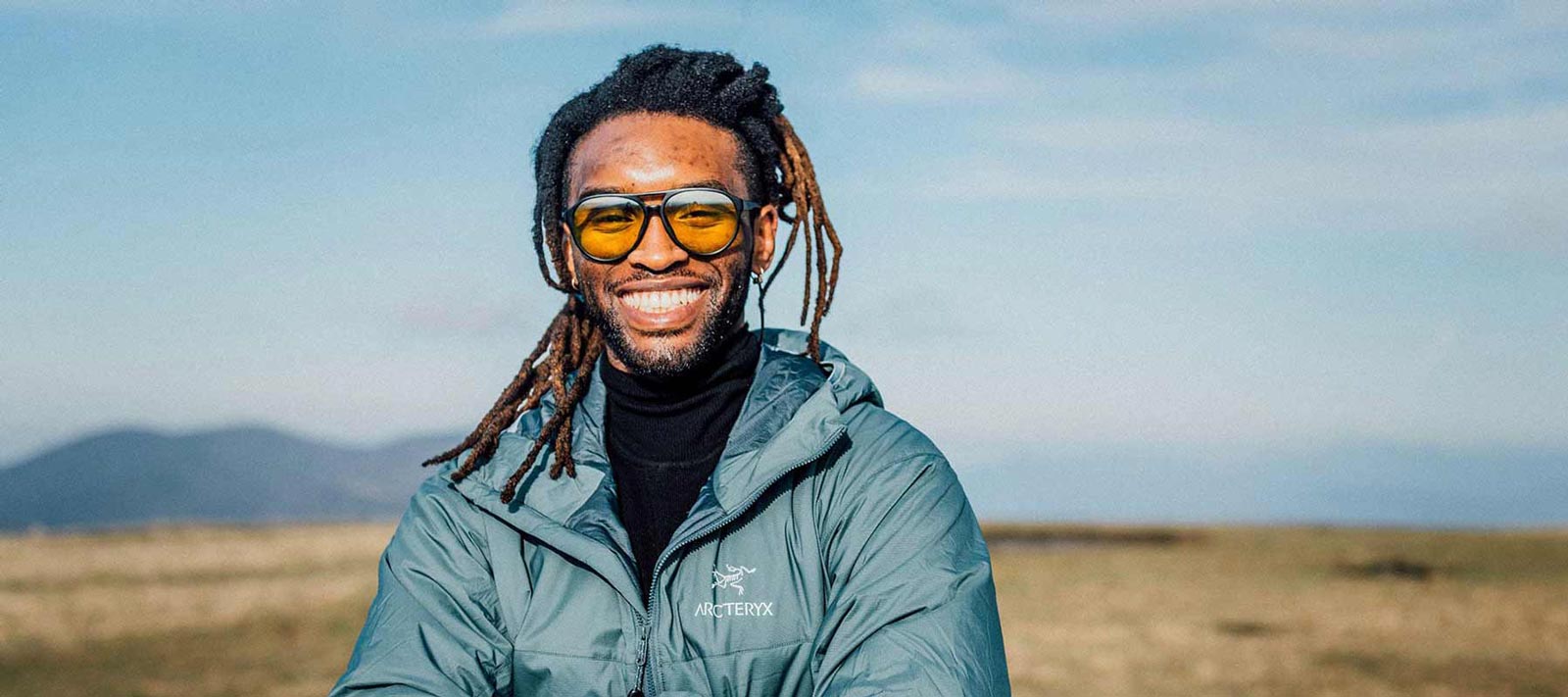 Ron Griswell smiling, outdoors.