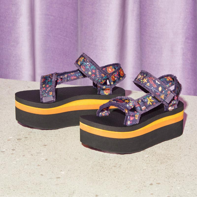 ANNA SUI Teva プラットフォームサンダル